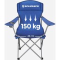 Set 2 ks kempingových židlí Glur modrý