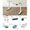 Elektrický nastavitelný rám stolu Protective bílý