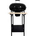 Gril na dřevěné uhlí BBQ1003 černý