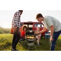 Zahradní gril na dřevěné uhlí BBQ1001 černý