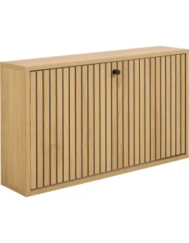 Nástěnný botník Albany 71 cm dub přírodní