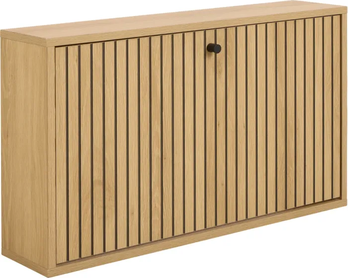 Nástěnný botník Albany 71 cm dub přírodní
