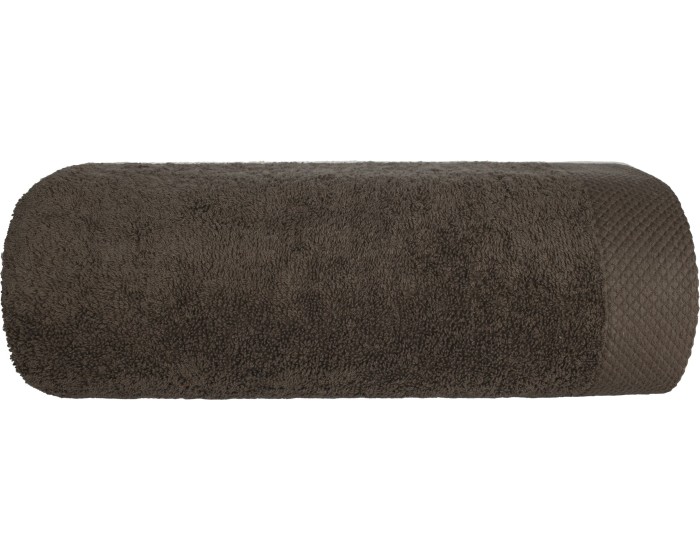 Bavlněný froté ručník BOHO 70x140 cm hnědý
