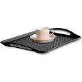Plastový servírovací podnos KESPER 45,5 cm černý