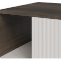 Konferenční stolek Random 92 cm kašmír/ořech