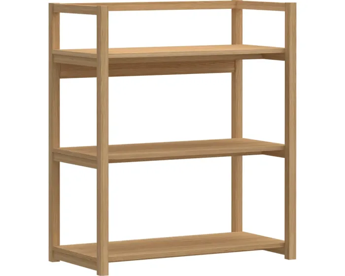 Regál Ludza 80 cm dub přírodní