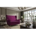 Sedací souprava AROS 2+1 Mat Velvet 68 vínová