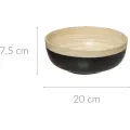 Servírovací mísa BAMBUL 1,5 l černá/bamboo