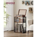 Odkládací stolek Vasagle Gramy 43 cm černý/hnědý
