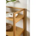 Regál Ludza 80 cm dub přírodní