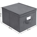 Úložné boxy Mera šedé