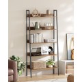 Knihovna Vasagle CHICCO 80 cm hnědá/černá