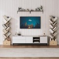Designová knihovna Marelo 135 cm hnědá/černá
