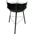 Gril na dřevěné uhlí BBQ1007 černý