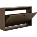 Nástěnný botník Albany 71 cm dub kouřový