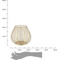 Dekorativní svícen PULO 20 cm zlatý