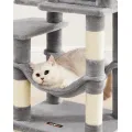 Škrabadlo pro kočky Piti 112 cm světle šedé