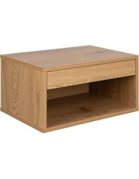 Závěsný noční stolek Cholet 50 cm dub divoký