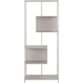 Knihovna SEAFORD I 185 cm šedá