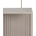 Knihovna SEAFORD I 185 cm šedá