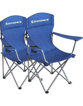 Set 2 ks kempingových židlí Glur modrý
