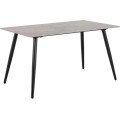 Jídelní set Wicklow 140 cm šedý mramor/zelený