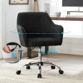 Otočná kancelářská židle Oktus černá