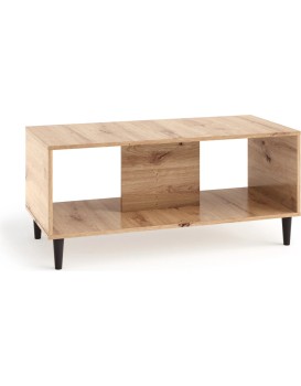 Konferenční stolek Liva 100 cm dub Artisan/černý