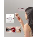 Zrcadlová skříňka s LED osvětlením a nabíjecí stanicí Bjorn 50 cm bílá