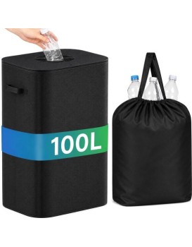 Koš na lahve Baggy 100 L černý