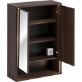 Koupelnová sestava Dorothy Smile s deskou, umyvadlem a skříňkou 60 cm dub ristretto