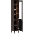 Koupelnová sestava Dorothy River se skříňkami, deskou a umyvadly 120 cm dub ristretto