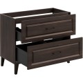Koupelnová skříňka Dorothy Lena s deskou a umyvadlem 100 cm dub ristretto