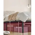 Kovový rám postele Vasagle Lorna 140x200 černý