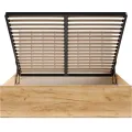 Postel Grenada se zvedacím roštem Paris krémová/dub craft