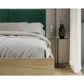 Postel Sierra se zvedacím roštem Trinity lahvově zelená/dub craft