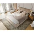 Čalouněná postel Line Plus se zvedacím roštem Nano Velvet latte