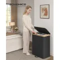 Koš na prádlo Leslie 170 L černý