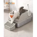 Kočičí toaleta Sidy 42 cm šedá