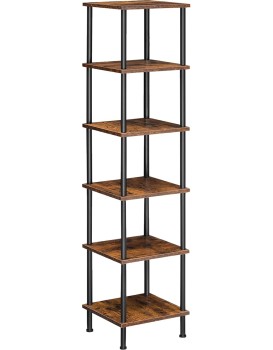 Regál Vasagle Clia 30 cm hnědý/černý