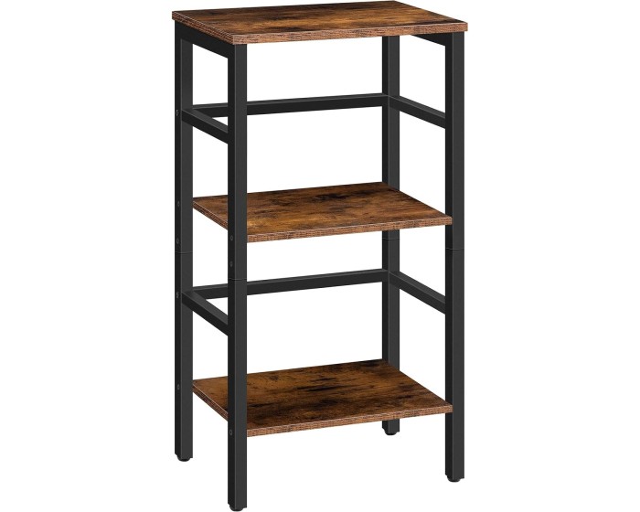 Regál Vasagle Viola 38 cm černý/hnědý
