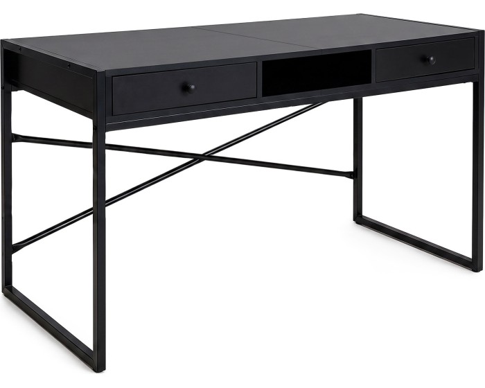 Psací stůl Elonis 123 cm černý