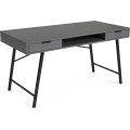 Psací stůl Arden 120 cm grafit/černý