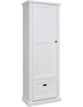 Předsíňová skříň Galileo 71,5 cm bílá
