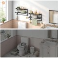 Nástěnný věšák na ručníky Bengo 60,5 cm černý