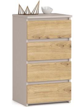 Komoda CL4 40 cm kašmír/dub Artisan