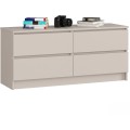 Komoda CLP 4SZ 120 cm kašmír