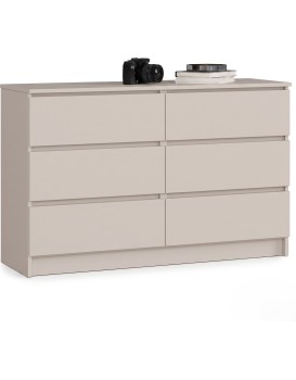Komoda CLP 6SZ 120 cm kašmír