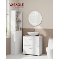 Skříňka pod umyvadlo Vasagle Plony 60 cm bílá