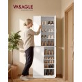 Vysoký botník Vasagle Uno 175 cm bílý